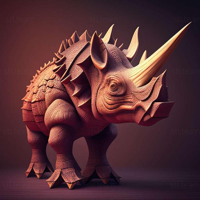 3D model Sierraceratops (STL)